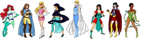 Disney Princesses wearing Superhero Costumes — GeekTyrant