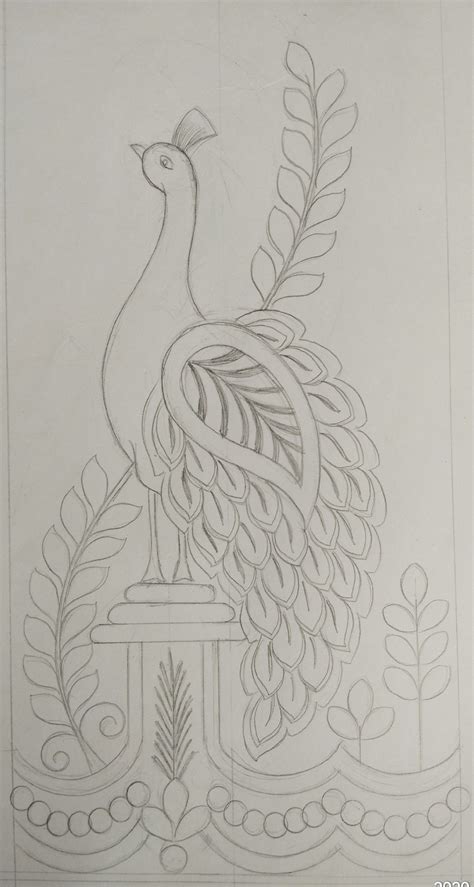 Peacock Drawing