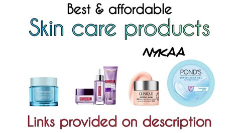 BEST SKIN CARE PRODUCTS / NYKAA SKIN CARE PRODUCTS / AFFORDABLE PRICES - YouTube