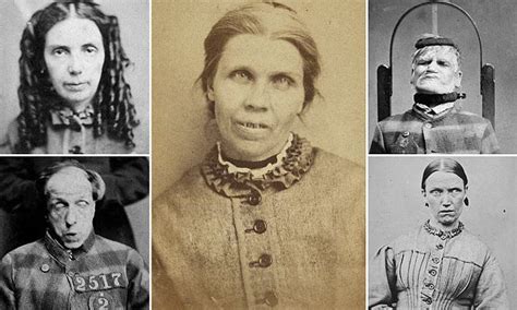 Portraits of patients at Victorian lunatic asylum treated for 'mania ...