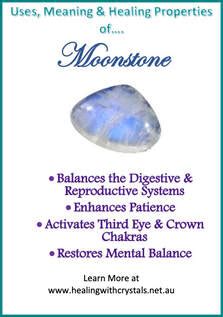 Moonstone- Metaphysical Healing Properties