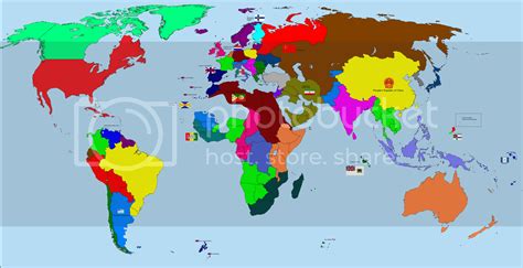 World Political Map 2050 - United States Map