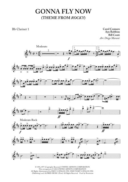 Rocky theme song sheet music - sidedase