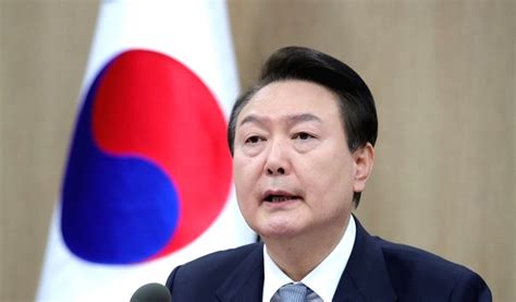 Seoul : President Yoon Suk Yeol speaks during a Cabinet meeting