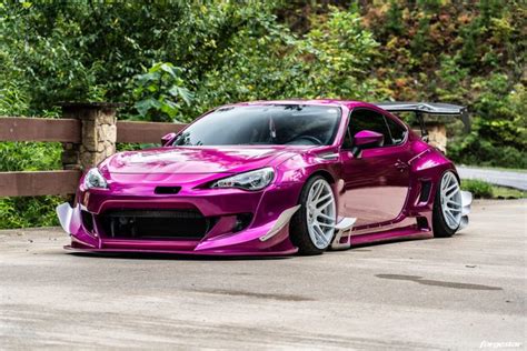 Metallic Pink Pandem V3 Widebody Subaru BRZ - Forgestar F14 Wheels | Subaru brz, Subaru, Subaru cars