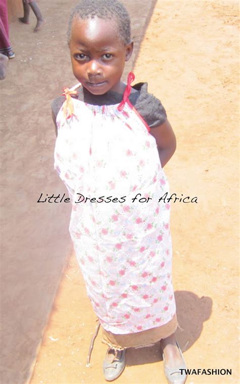 TWA Fashion: Little Dresses For Africa