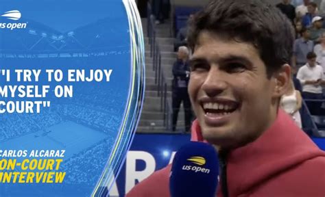 Carlos Alcaraz On-Court Interview | 2023 US Open Round 2 - VCP Tennis