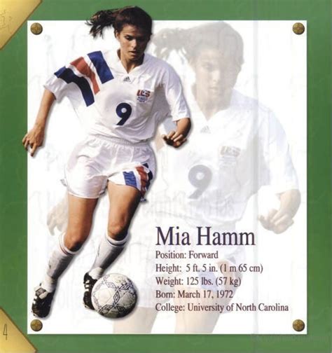 Mia Hamm Soccer Quotes Inspirational. QuotesGram