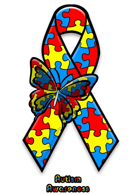Autism Awareness Ribbon by AdaleighFaith on DeviantArt