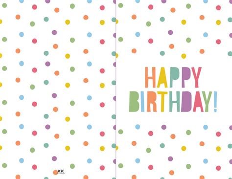 Printable Happy Birthday Cards