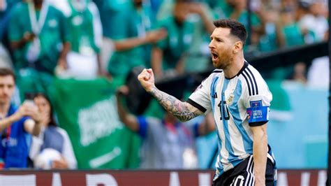 Lionel Messi Scores First Goal at 2022 World Cup Vs. Saudi Arabia ...