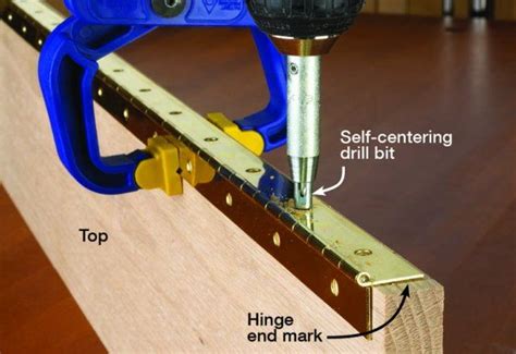 Piano Hinge Alignment | Hinges, Furniture hinges, Piano