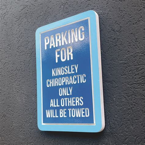 Custom Parking Signs | Brand 9 Signs