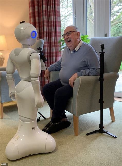 Robots could be used in care homes to improve mental health of the ...
