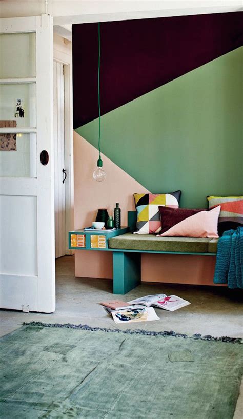 22 Clever Color Blocking Paint Ideas to Make Your Walls Pop