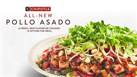 Chipotle new menu item: Pollo Asado is ‘a fresh, new flavor of chicken ...