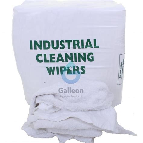 Galleon Cleaning Rags - Terry Towelling - White | Galleon Supplies