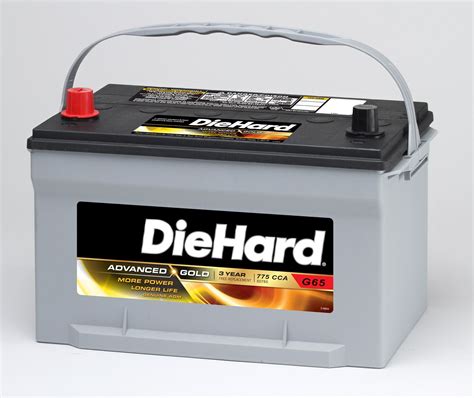 DieHard Gold AGM Automotive Battery - Group Size EP-65 (Price with Exchange)