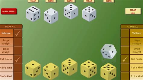 YAHTZEE - The classic dice game made on PowerPoint - Free to download ...