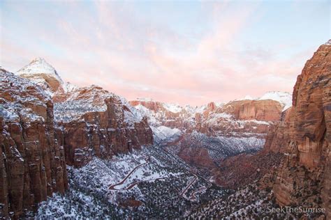 Canyon Overlook Trail at Sunrise: Zion National Park - Through My Lens