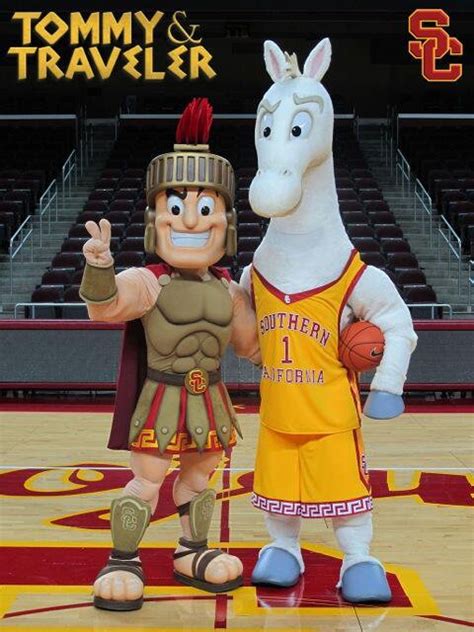 USC Introduces New Mascots for Men's and Women's Basketball, and...oh ...