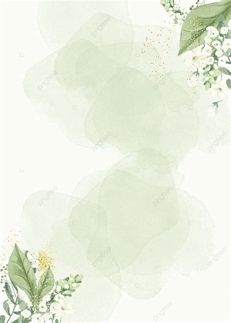 Fundo Floral Aquarela Verde | Floral background, Floral watercolor, Watercolor flower illustration