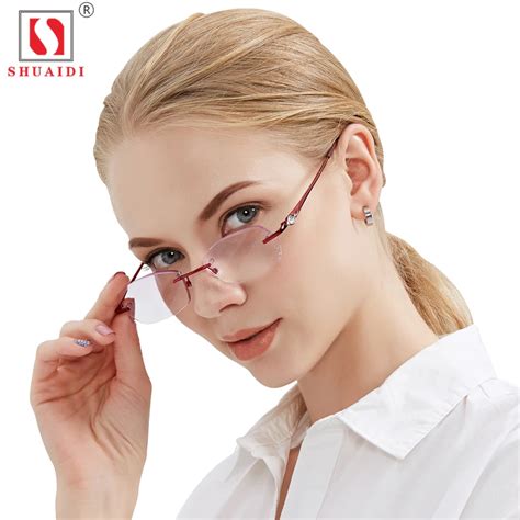 Fashionable Reading Glasses Women Purple Resin Lenses Eyewear Ladies ...