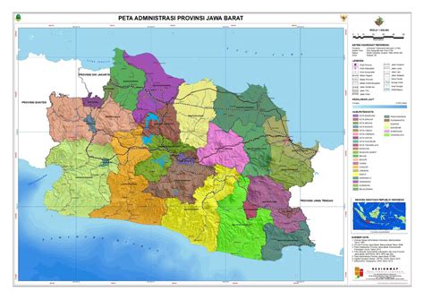 Peta Jawa Barat Lengkap Dengan Batas Administrasi – KangDede