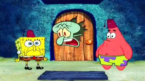 Spongebob Squidward Angry