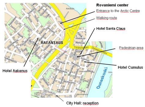 Rovaniemi Map and Rovaniemi Satellite Image