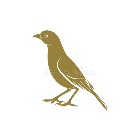 Lark Bird Design Vector Illustration, Creative Lark Bird Logo Design Concepts Template, Icon ...