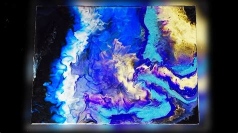 Making FLUID ART with RESIN, Mica Powder Pigments and a Flip Cup - YouTube