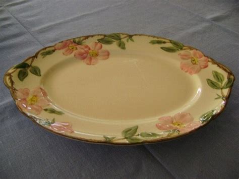 Vintage Franciscan Desert Rose Platter large 10x14