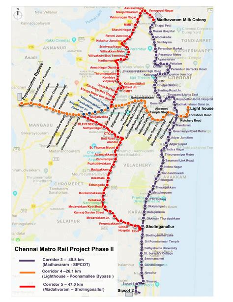 Chennai Metro: Route, Map, Timings, Stations, Fare, Phase 2