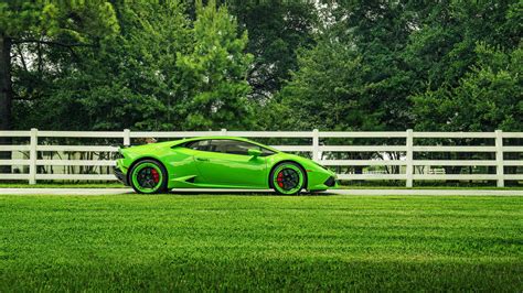 Green Lamborghini Huracan, HD Cars, 4k Wallpapers, Images, Backgrounds ...