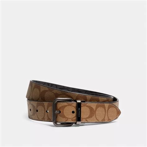 COACH® Outlet | Roller Buckle Cut To Size Reversible Belt, 38 Mm