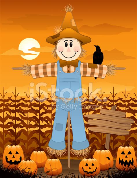 Scarecrow On The Farm Stock Photo | Royalty-Free | FreeImages