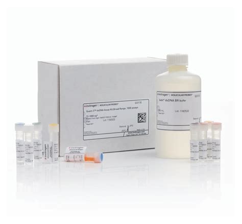 Invitrogen Quant-iT dsDNA Assay Kit, Broad Range 1 kit:Life Sciences ...