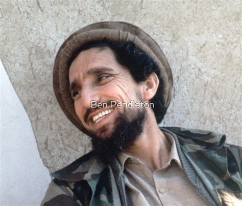 "AHMAD SHAH MASSOUD" by Ben Pendleton | Redbubble