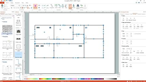 Computer Network Floor Plan - floorplans.click