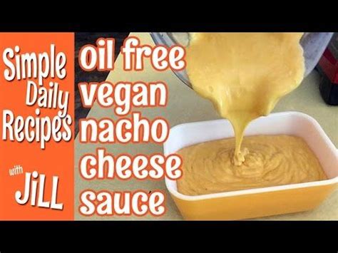 Vegan Nacho Cheese Sauce Made With Potatoes and Carrots - Oil Free | Vegan nachos cheese, Vegan ...