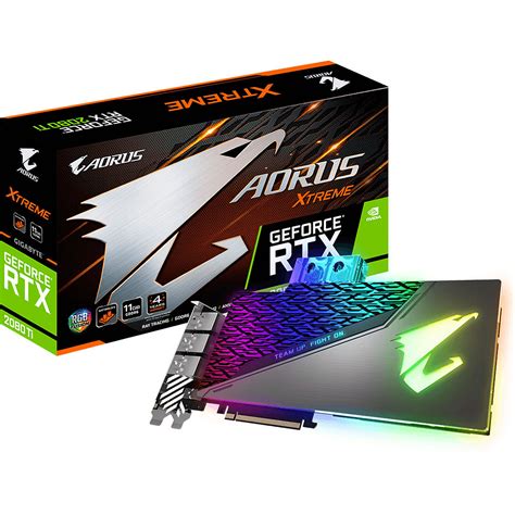 Gigabyte AORUS GeForce RTX 2080 Ti XTREME WATERFORCE WB 11G - Carte ...