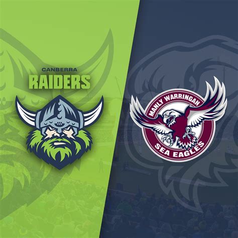 NRL 2023 – Raiders v Sea Eagles - GIO Stadium Canberra