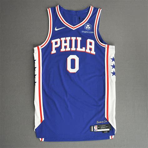 Tyrese Maxey - Philadelphia 76ers - Game-Worn Icon Edition Jersey ...