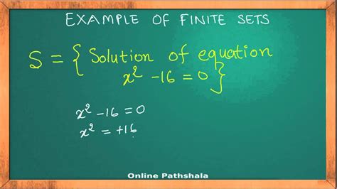 Infinite Set Examples In Daily Life : Comparing Different Types Of Sets Finite Infinite Empty ...