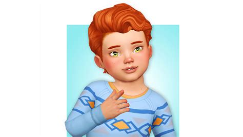 Best Sims 4 Maxis Match Toddler Hair CC (Boys + Girls) - All Sims CC