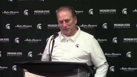 Michigan State basketball coach Tom Izzo reflects on 99-55 pre ...