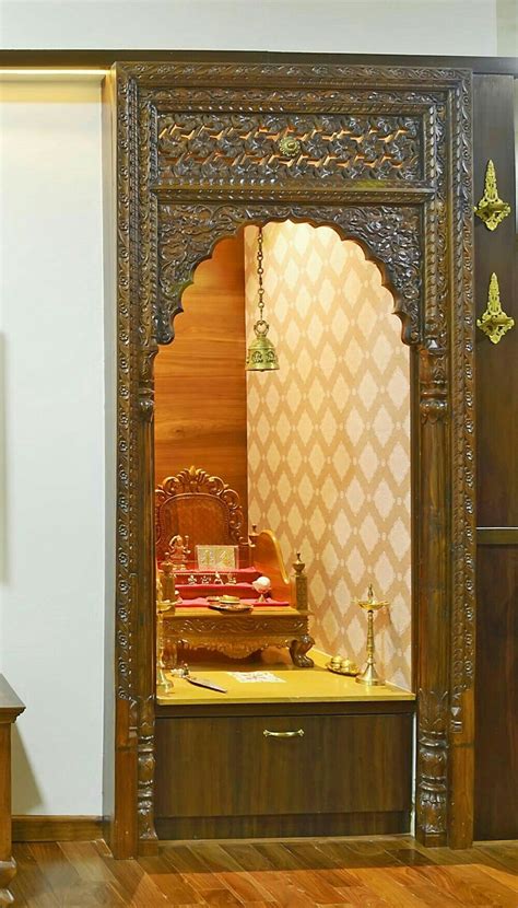 Pin by Nidhi Sharma on Good to know | Temple design for home, Pooja room door design, Pooja room ...