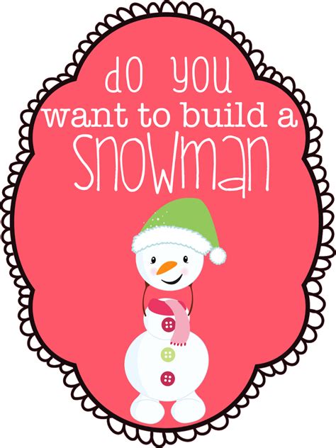 Do you want to build a snowman?