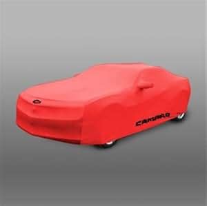 Amazon.com: 2010-2013 Chevrolet Camaro Indoor Red Car Cover with Camaro ...